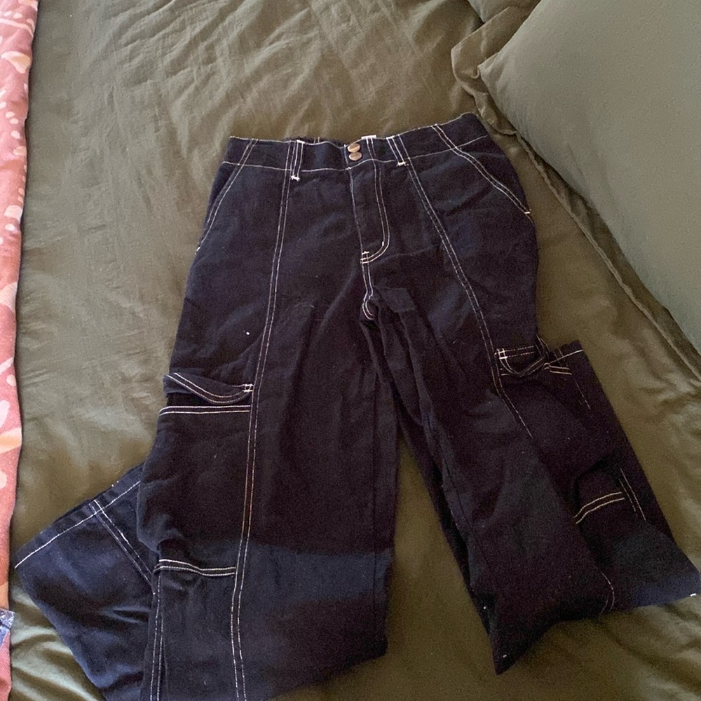 Super cute girls RSQ black cargo pants